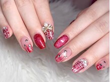 ネイルマジック 仙台一番町店(NAIL MAJIC)/持ち込みパーツでオーダーネイル