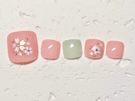 【フット】定額シンプルアート