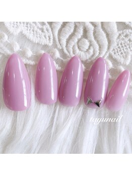 たゆ ネイル(たゆnail)/ピンクリボンネイル
