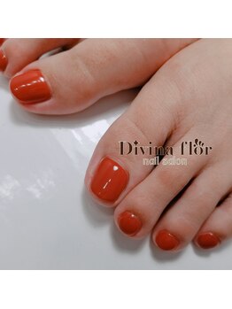 キイコネイル(kiiko.nail)/秋カラーオレンジブラウン