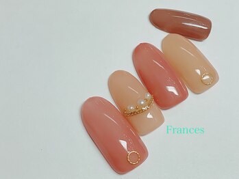 フランセス(Frances)/新作　パール×チェーン