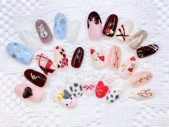 ネイルコレクション ピンク(Nail Collection Pink)/ジェル放題★チェック：チョコ