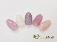 エリクサーネイル 五反田(Elixir Nail)/定額a シンプル/クーポン使用
