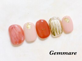 新年ニュアンスネイルデザイン