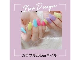 カラフルcolourネイル　yellow