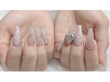 フライ 梅田店(FLY)/ピンクツイードネイル