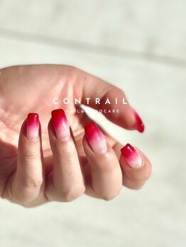 コントレイル(CONTRAIL)/赤グラデ