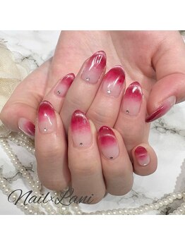 ネイルクロスラニ 練馬店(Nail Lani)/グラデーションフレンチ♪