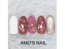 アモズネイル さっぽろ東急百貨店(AMO'S NAIL)/11000円デザイン