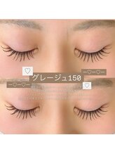 エクラ 伊勢崎店(eclat)/カラーマツエク/グレージュ