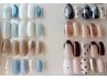 初回オフ無料【平日13~15時予約のお客様】シンプル定額ネイル¥6900→¥6600