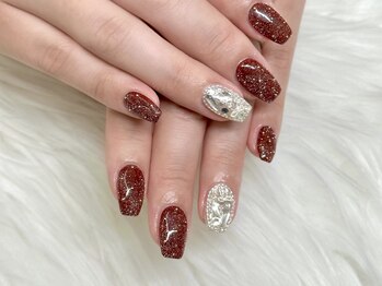 ビアンカ 浦和西口店(Bianca)/ボルドーネイル☆/9000