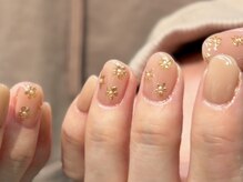 ラクエ(Laque)/スキンベージュ お花 パール