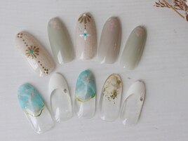 ◆7月　キャンペーンネイル