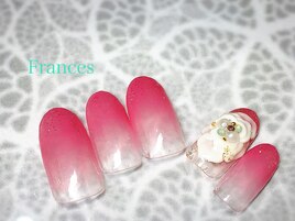 一本だけ3Dお花でアクセント