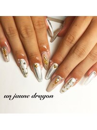 シルバー☆オシャレネイル