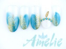 アメリ(Amelie)/タイダイ/フェザー/ラメ