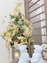 アイラッシュ ラビット(Eyelash Rabbit)/店内＊クリスマス