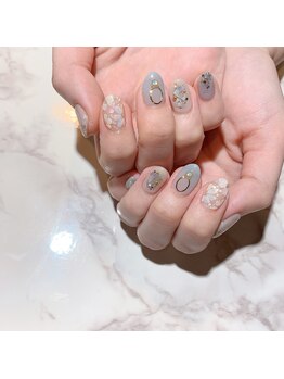 アティックネイルアトリエ(attic nail atelier)/フラワーネイル★