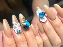オーラリー ネイル アート メゾン(ORRERY nail art maison)/ハンド / 3Dビジュー