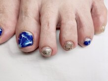 ネイルキュート アンド クールラッシュ 亀有店(nailcute & CoolLash)/foot6980円定額アート♪