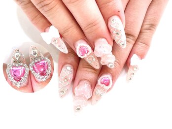 ネイルコレクション ピンク(Nail Collection Pink)/ジェル放題★ゴテゴテアート