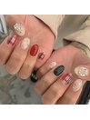 ＜＜Christmas nail＞＞