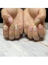 イロ(iro)/ぷっくりお花♪奥行き透け感♪