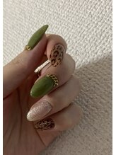 ルチア(Lucia)/レオパードネイル