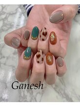 ネイルサロン ガーネッシュ(Ganesh)/ジェル(シールストーンのせ放題)