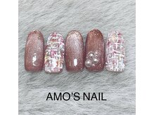 アモズネイル さっぽろ東急百貨店(AMO'S NAIL)/11000円デザイン