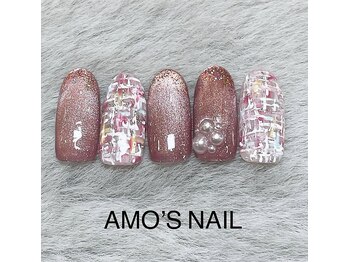 アモズネイル さっぽろ東急百貨店(AMO'S NAIL)/11000円デザイン