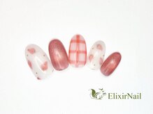 エリクサーネイル 池袋(Elixir Nail)/定額b カジュアル/クーポン使用
