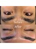 【メンズ眉毛】眉毛アイブロウWax＋眉メイク＋眉毛パーマ　¥6500→¥5900