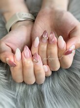 ピンクシュガーネイル(pink sugar nail)/人気No. 1定額デザイン♪