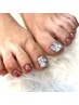 foot 親指アート　¥5,000♪