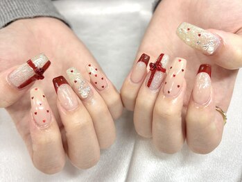 ケーエヌ(KN)/らぶりーリボンネイル