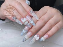 ウメネイルスタジオ(UME NAIL STUDIO)/長さだしやり放題×つけ放題