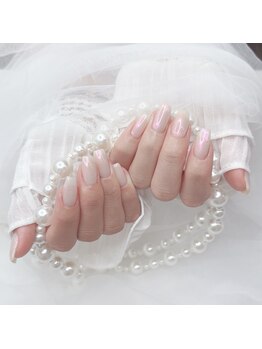 アイリーネイルスタジオ(Aily Nail Studio)/ピンクオーロラネイル