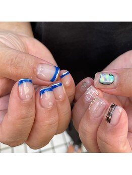 ハラジュクネイルズ(harajukunails)/ニュアンスやり放題｜60分