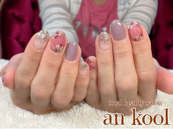 【ネイル】押し花ネイル