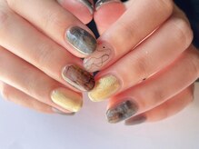 アイネイルズ 梅田店(I nails)/カラフルインクミラー¥10700