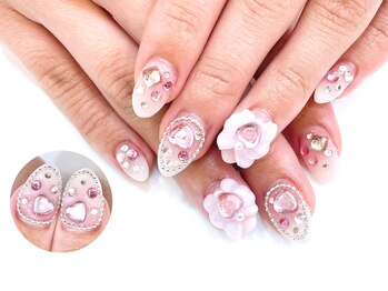 ネイルコレクション ピンク(Nail Collection Pink)/ジェル放題★量産・地雷・リボン
