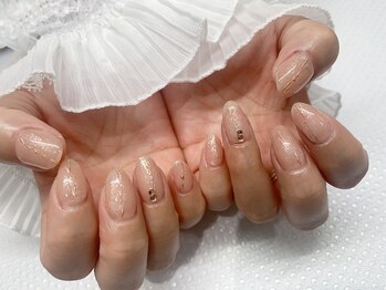 モルフォネイル(Morpho nail)/#ニュアンスネイル#新宿ネイル