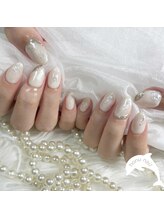 ホヌネイル(honu nail)/白ネイル