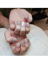 ウェリネイルサロン(WelinailSalon)/シンプルコースにストーン10粒