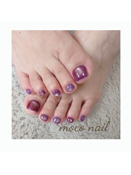 モコネイル(moco nail)/【フット】☆ワンカラー☆