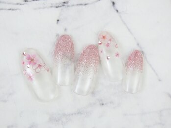 シシ(SiSi)/#お花 #オフィスネイル