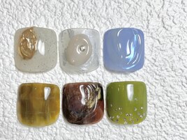 《フット》定額2本アート