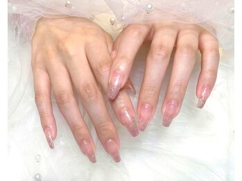 ビュップ 海老名店(美u p)の写真/【Jrネイル★ワンカラーorラメグラ ¥3300～】プチプラなのに高品質&高技術☆お得にネイルを楽しめる♪